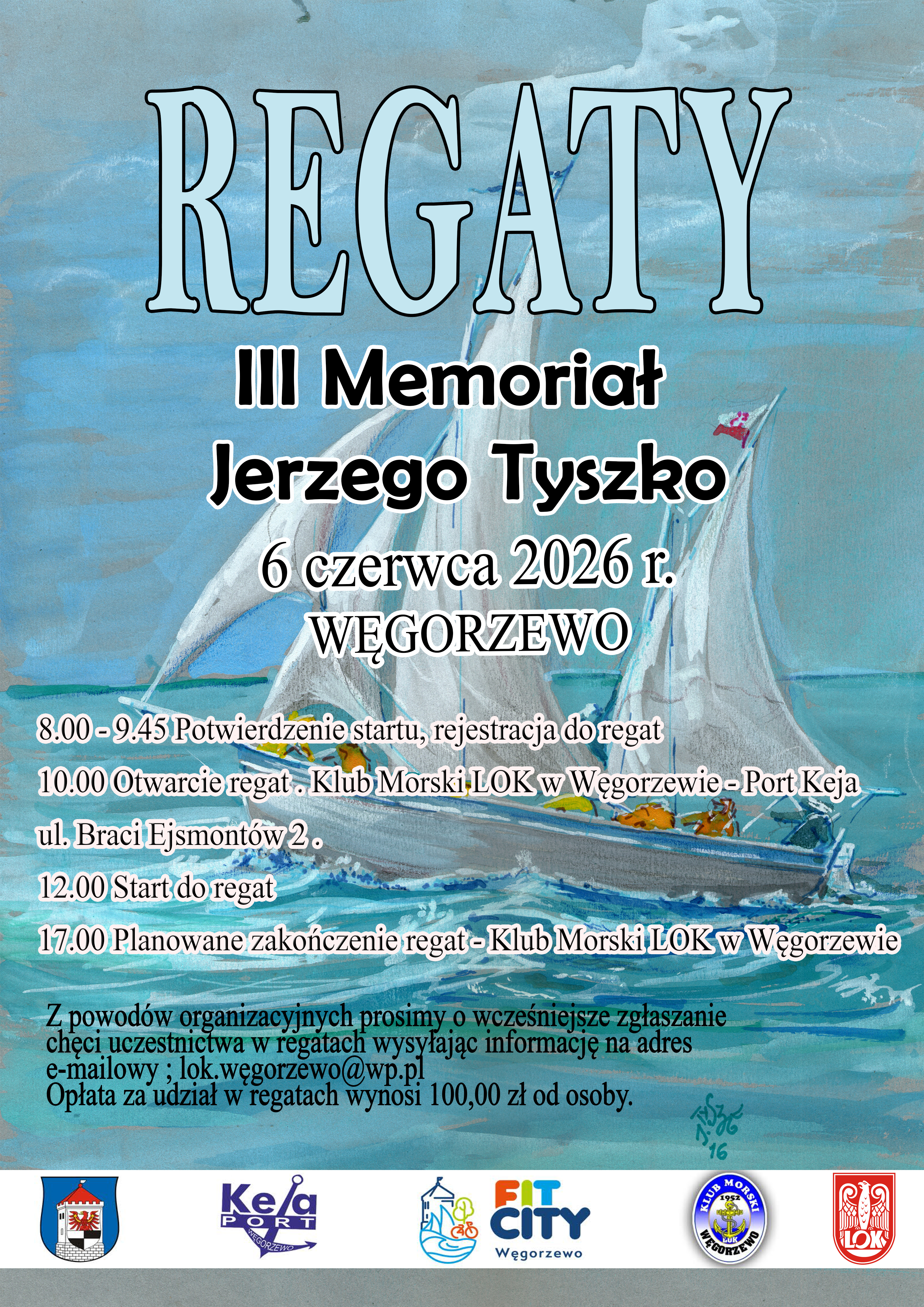 Regaty III Memoriał Jerzego Tyszko - 06.06.2026